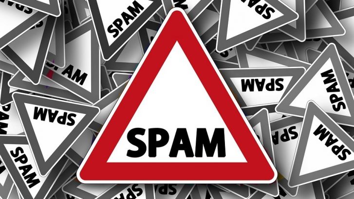 evitar a pasta de spam