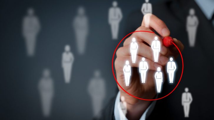 lista de contactos segmentada