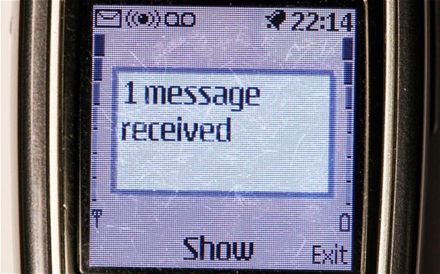primeiro sms do mundo
